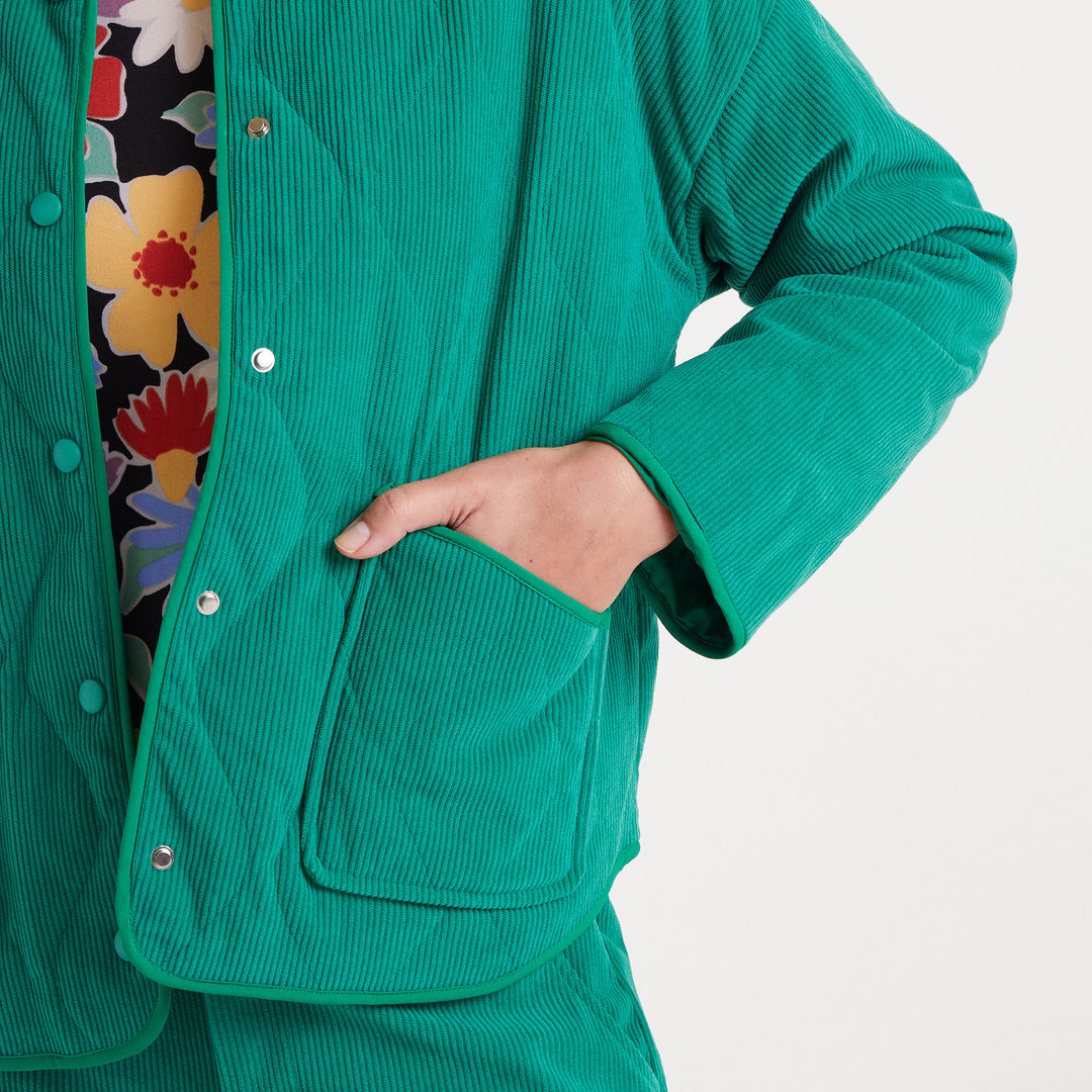 CHAQUETA - Compañía Fantástica, Pana verde