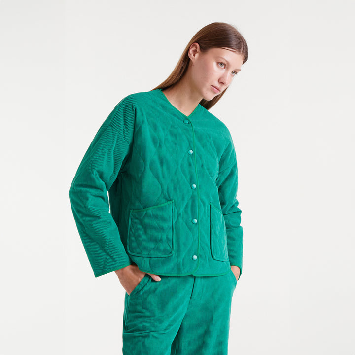 CHAQUETA - Compañía Fantástica, Pana verde