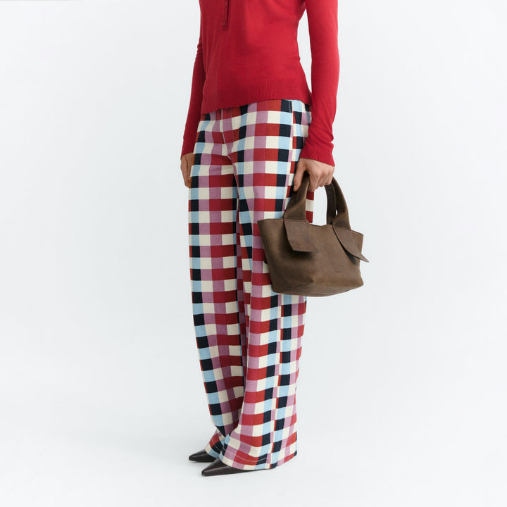 PANTALONI - Thinking Mu, gamba larga a righe blu totenham Hedda