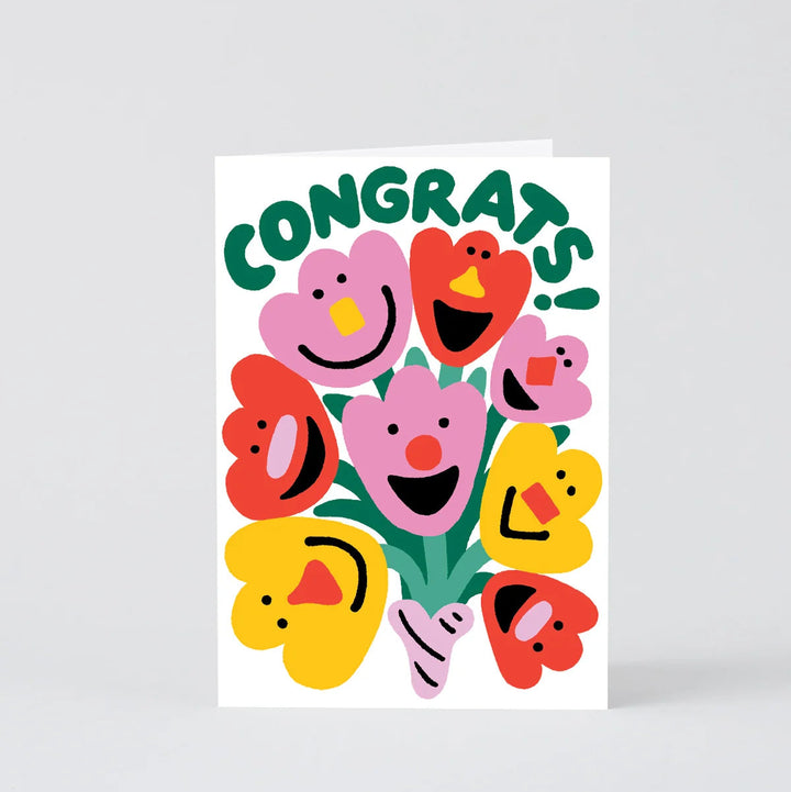 GREETING CARD - Wrap Magazine, Hooray Champagne