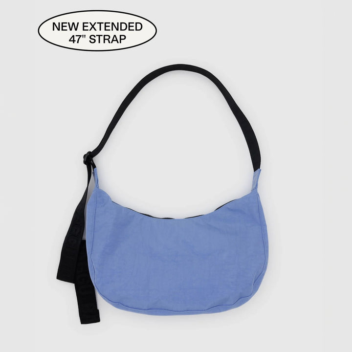 BOLSO - Baggu, Medium Nylon Crescent Bag Cornflower