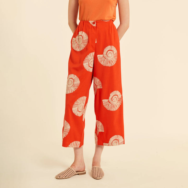 PANTALÓN - Pepaloves, Culote bordado caracolas