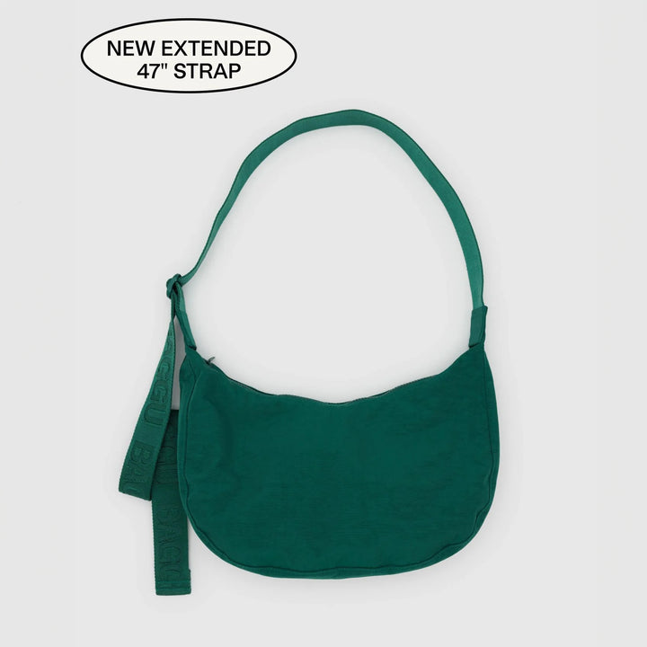 BOLSO - Baggu, Medium Nylon Crescent Bag Cypress