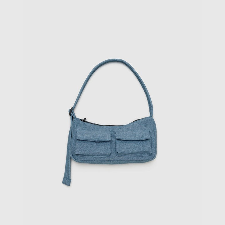 BOLSO - Baggu, Cargo Shoulder Bag Digital Denim