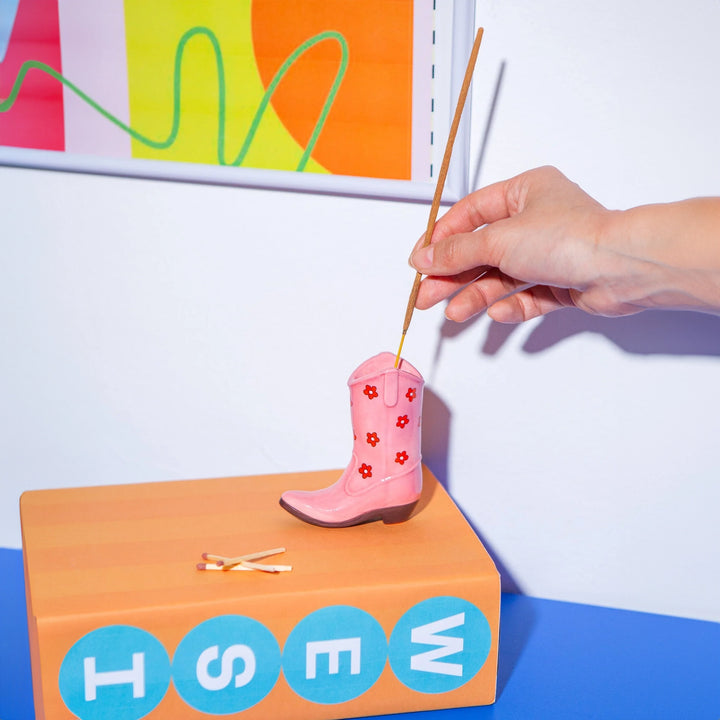 PORTA INCIENSO - Doiy, Rodeo Cowboy Boot