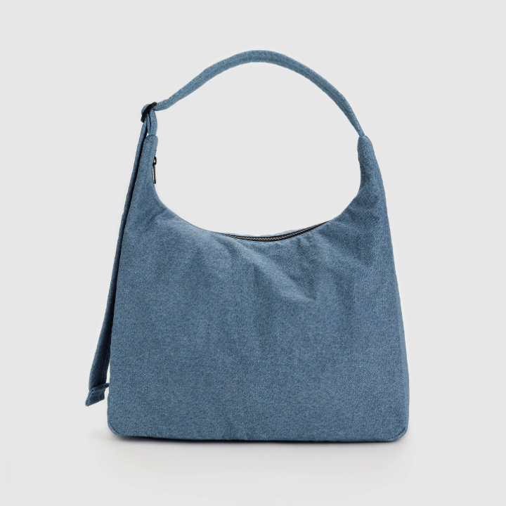 BOLSO - Baggu, Nylon Shoulder Bag Digital Denim