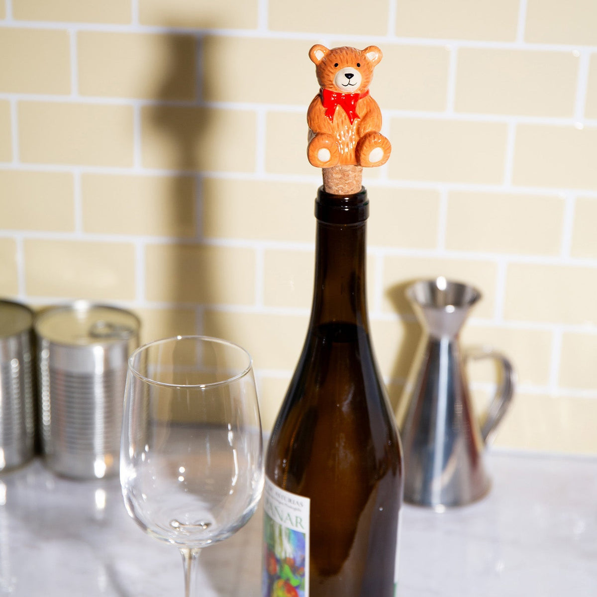 Tapón de botella Teddy de Doiy – foto 2