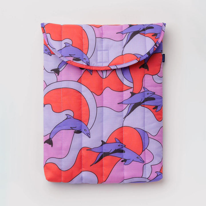 CUSTODIA PER PORTATILE 16" - Baggu, Bunnies Puffy Laptop Sleeve