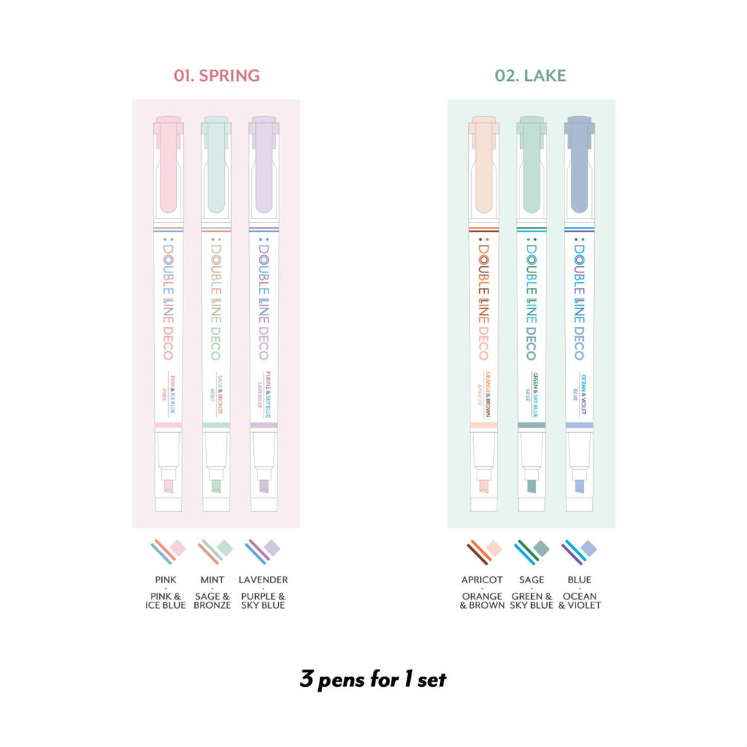 PENS - Iconic, Double Line Sunset