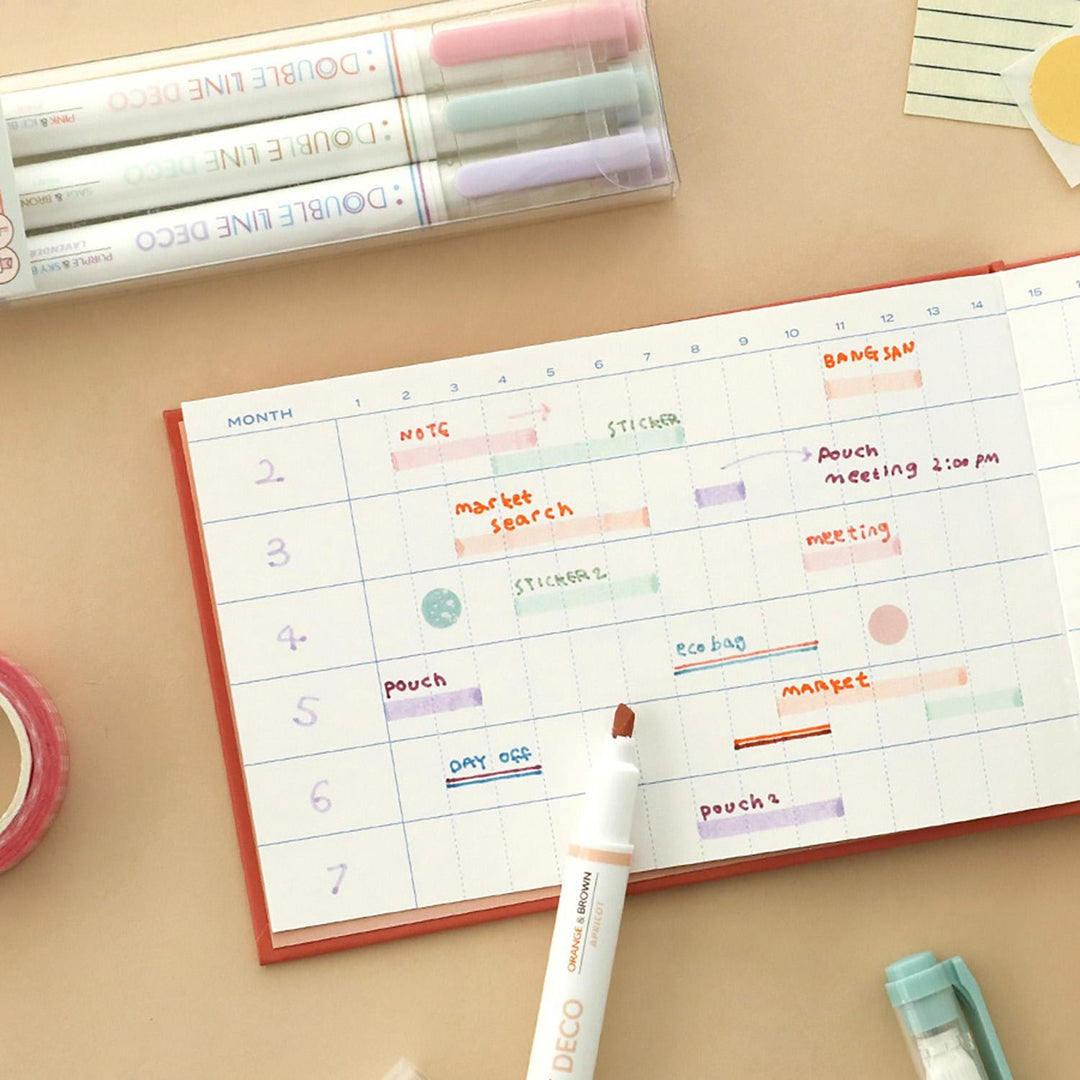 BOLÍGRAFOS - Iconic, Double Line 02 Lake