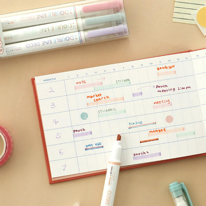 BOLÍGRAFOS - Iconic, Double Line 02 Lake