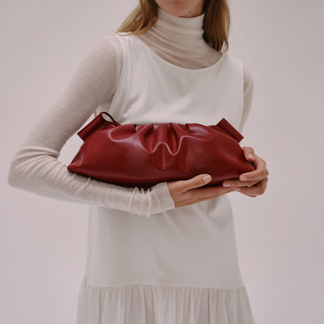 BOLSO - Ölend, Dumpling Bag Cherry red