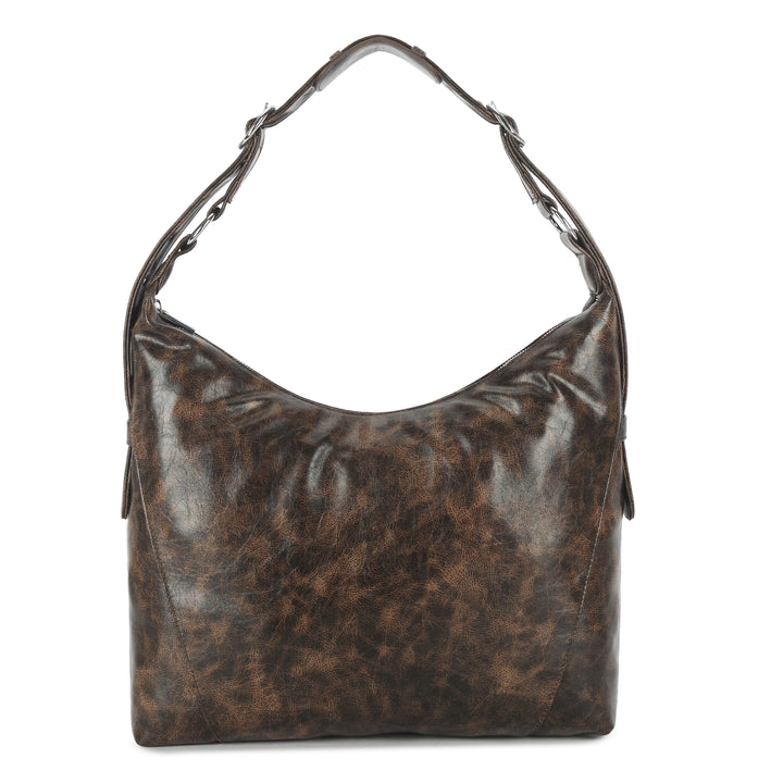 BOLSO - Silfen, Ellie brown cracked