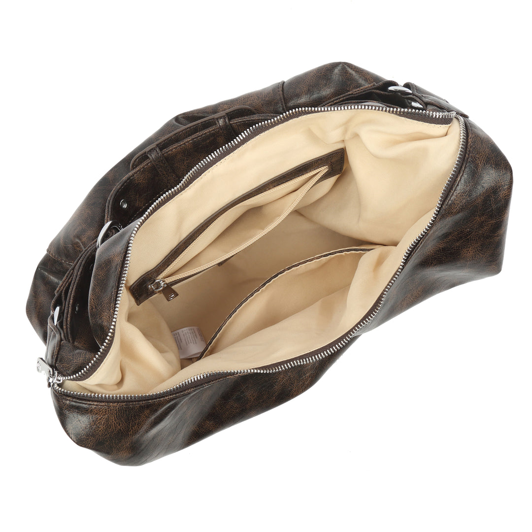 BOLSO - Silfen, Ellie brown cracked