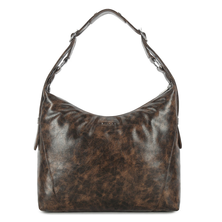 BOLSO - Silfen, Ellie brown cracked