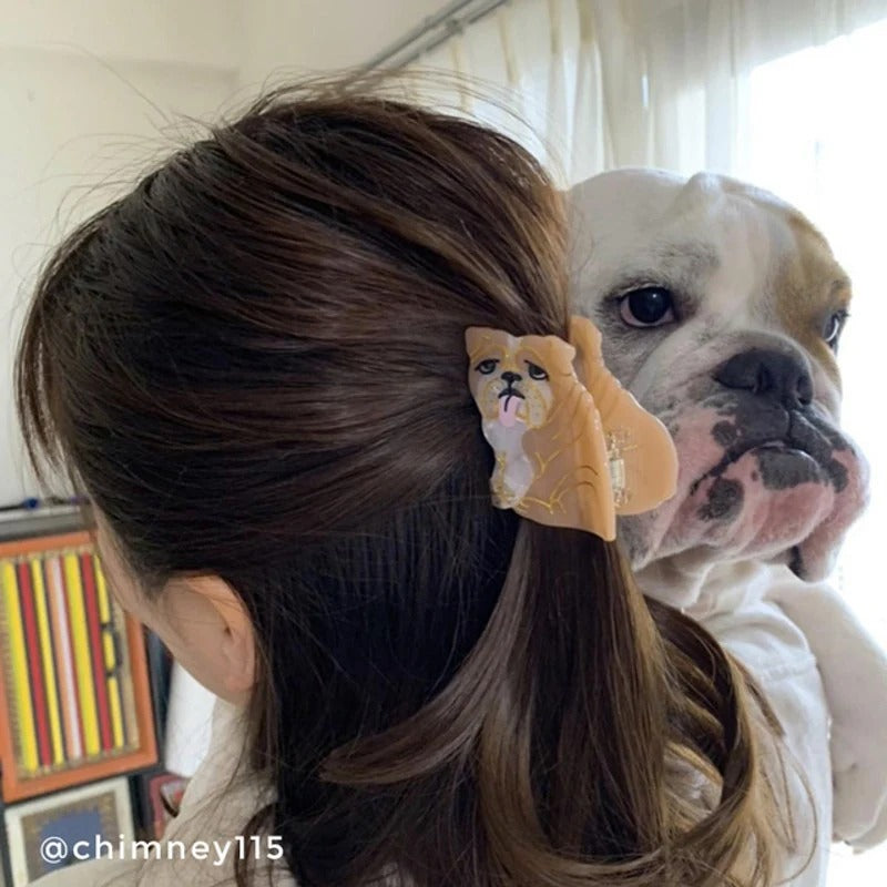PINZA DE PELO - Coucou Suzette, English Bulldog