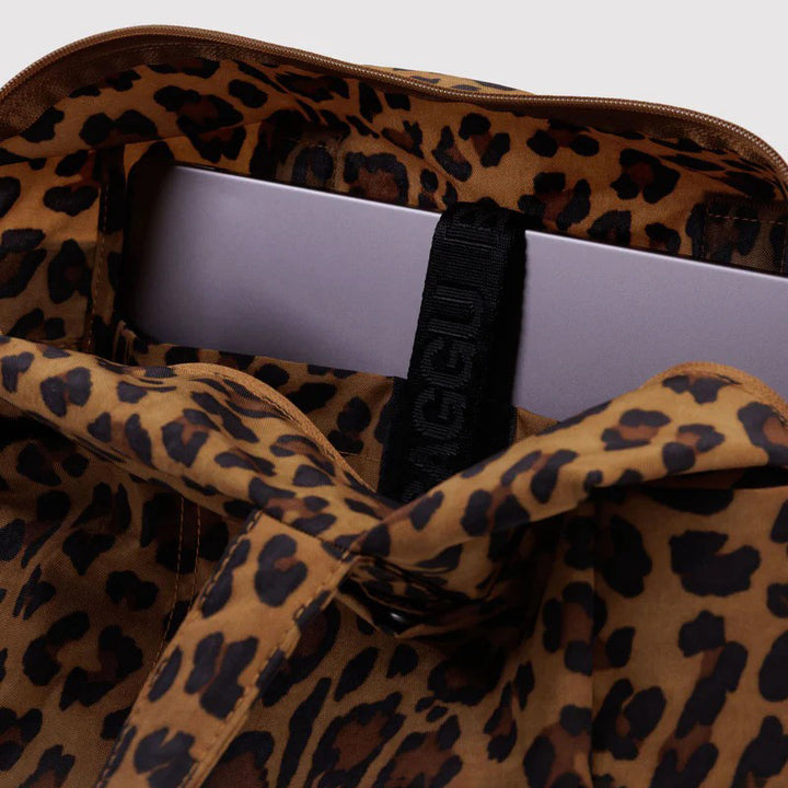 BOLSO - Baggu, Leopard Everyday Cloud Bag