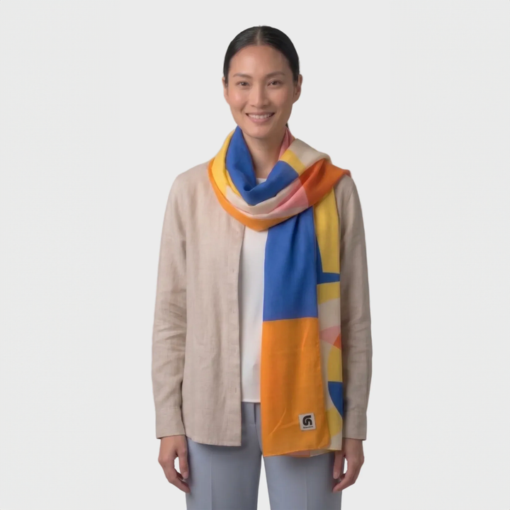 SCARF - Funkyneck, Curved Line