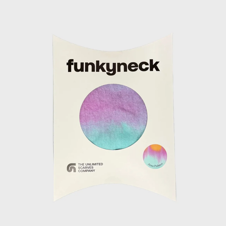 FULAR - Funkyneck, Aqua by Aina Palmer