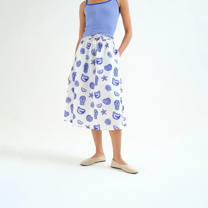 FALDA - Compañía Fantástica, Estampado Lobster