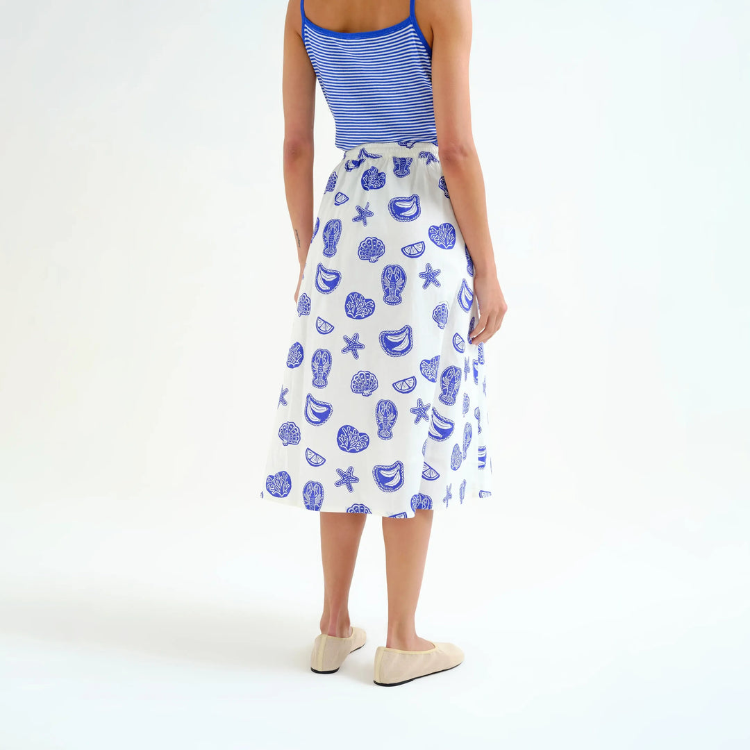 FALDA - Compañía Fantástica, Estampado Lobster