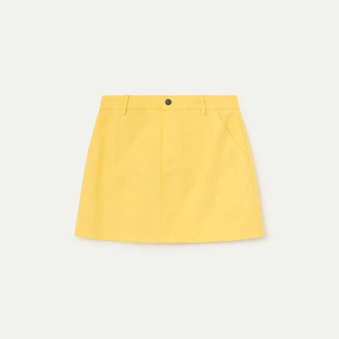 FALDA - Wild Pony, Corta mezcla lino amarillo