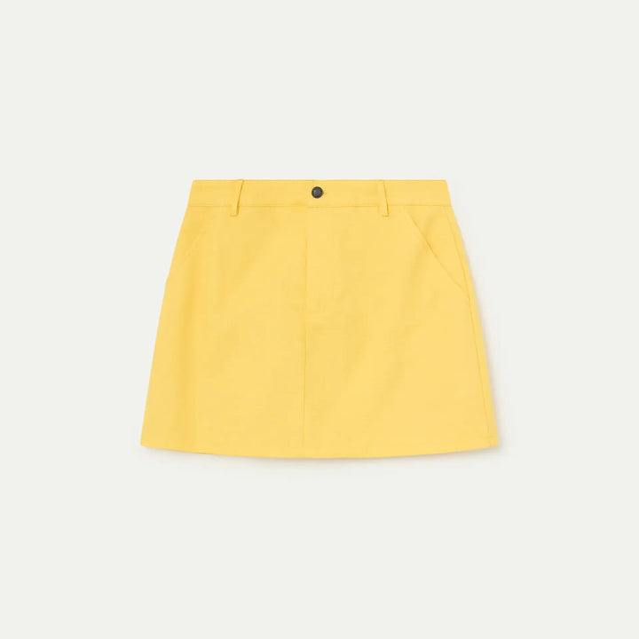 FALDA - Wild Pony, Corta mezcla lino amarillo