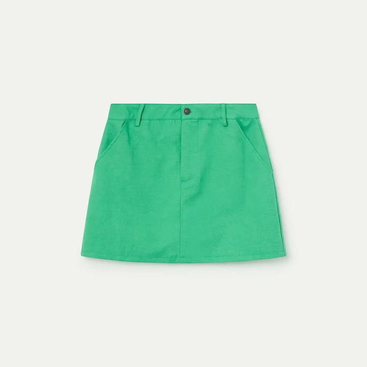 FALDA - Wild Pony, Corta mezcla lino verde