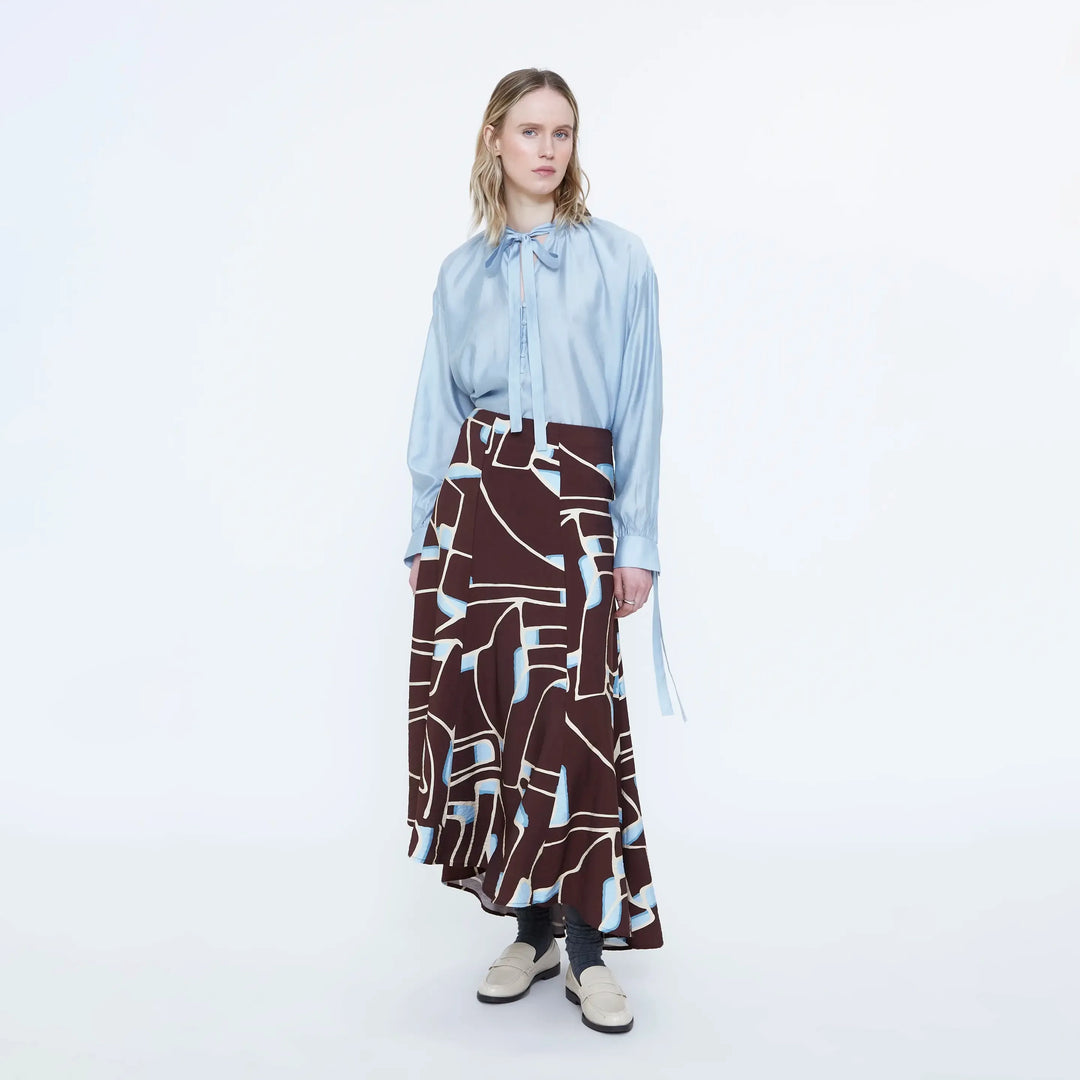 FALDA - Wild Pony, Larga con estampado Bombón