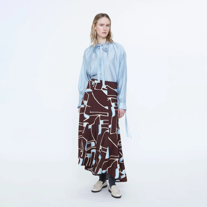 FALDA - Wild Pony, Larga con estampado Bombón