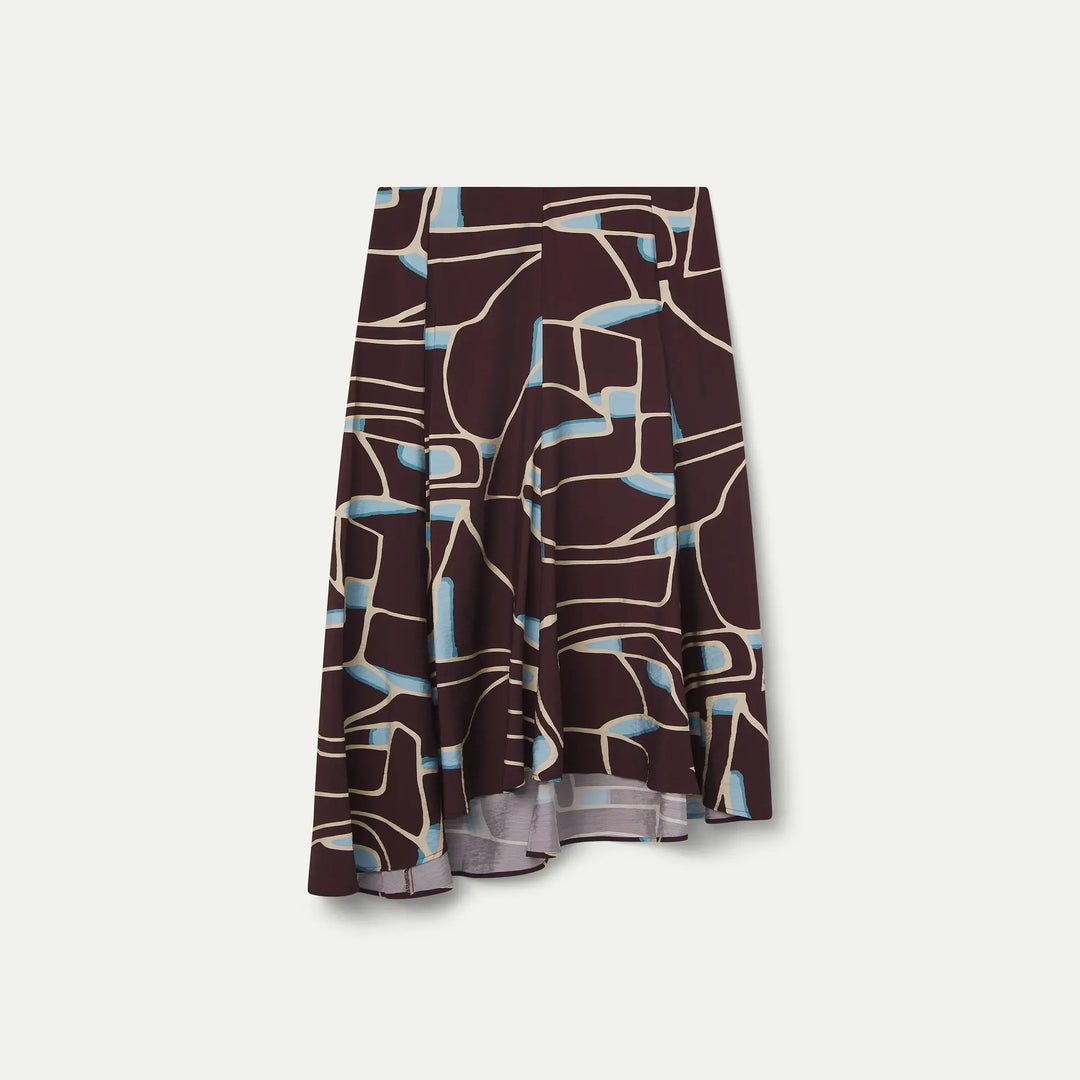 FALDA - Wild Pony, Larga con estampado Bombón