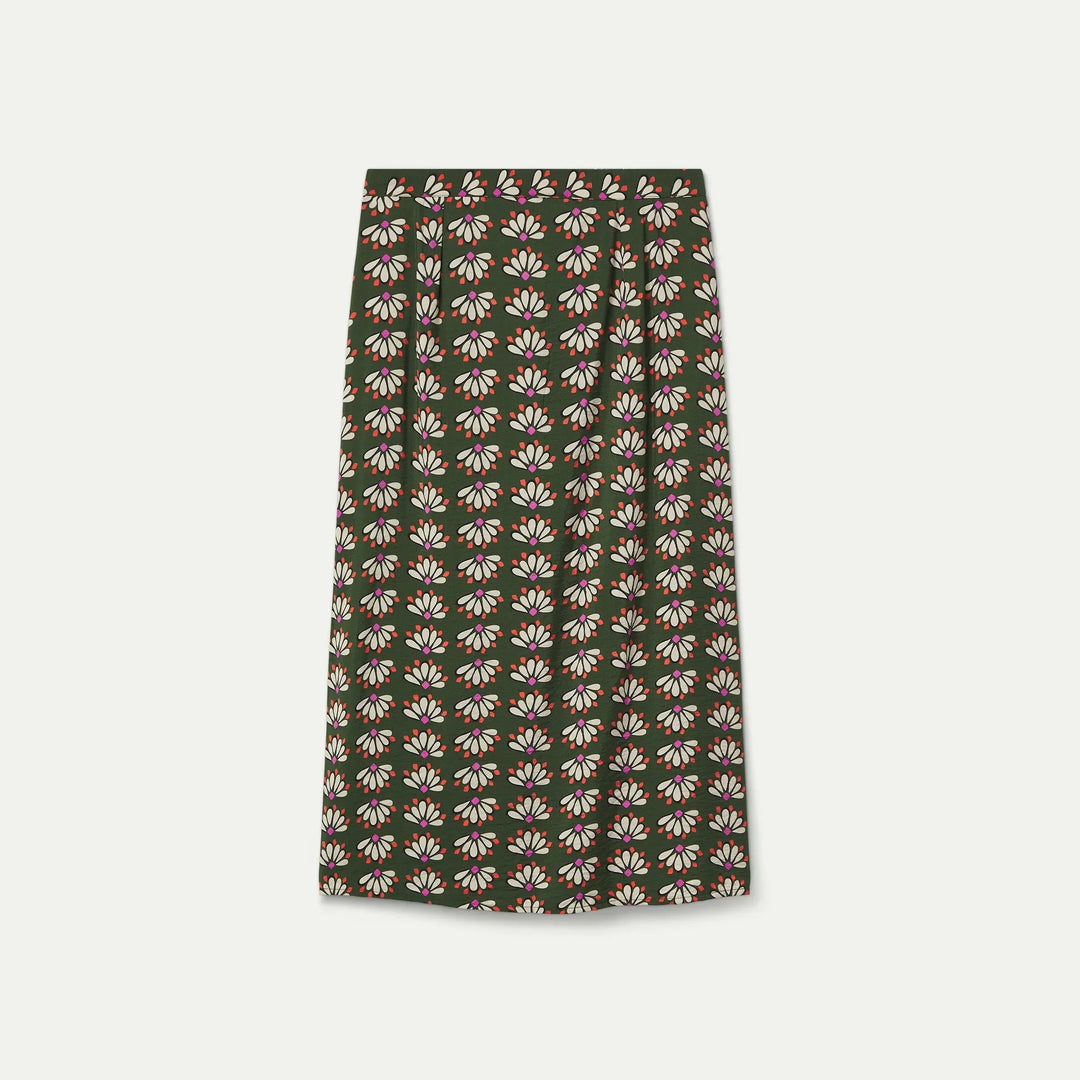 FALDA - Compañía Fantástica, Midi con estampado Geometry