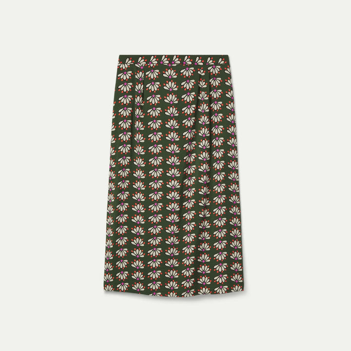 FALDA - Compañía Fantástica, Midi con estampado Geometry