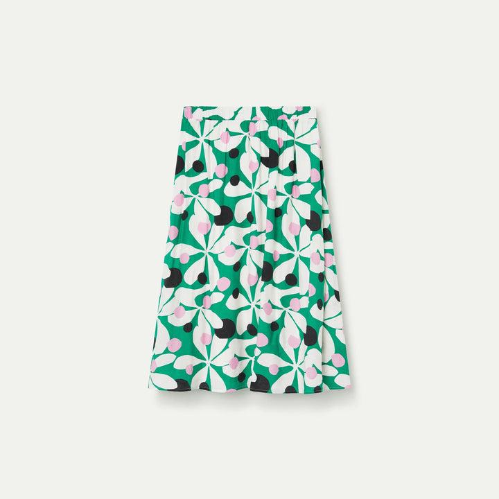 FALDA - Compañía Fantástica, Midi estampado Hosta