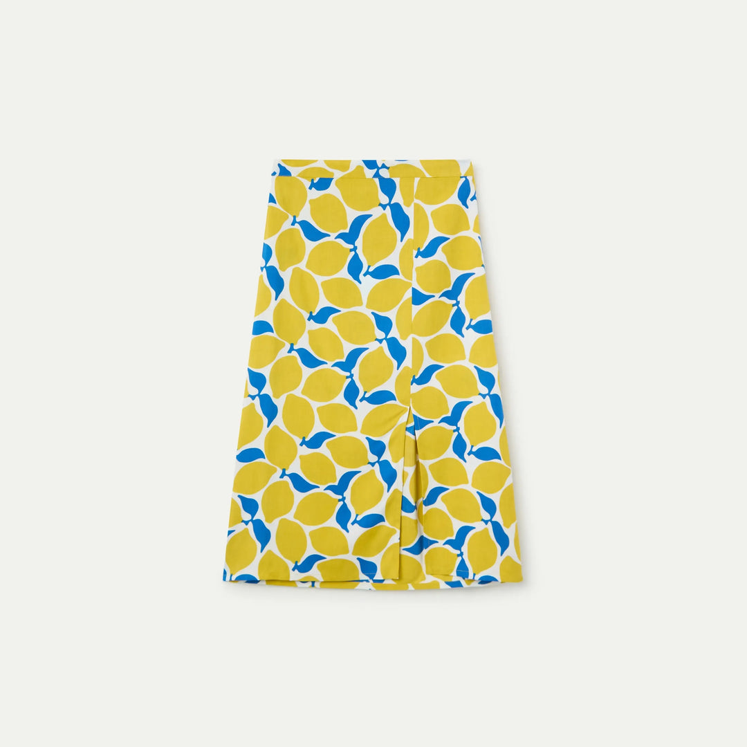 FALDA - Compañía Fantástica, Midi con estampado Limoncello