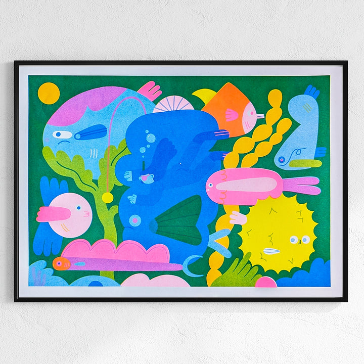 ILUSTRACIÓN - Lauren Morsley, Fishies