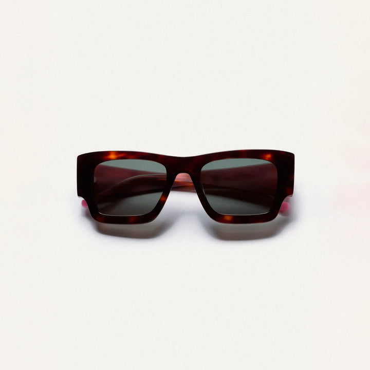 GAFAS DE SOL - Compañía Fantástica, Carey con punta patillas rosa claro