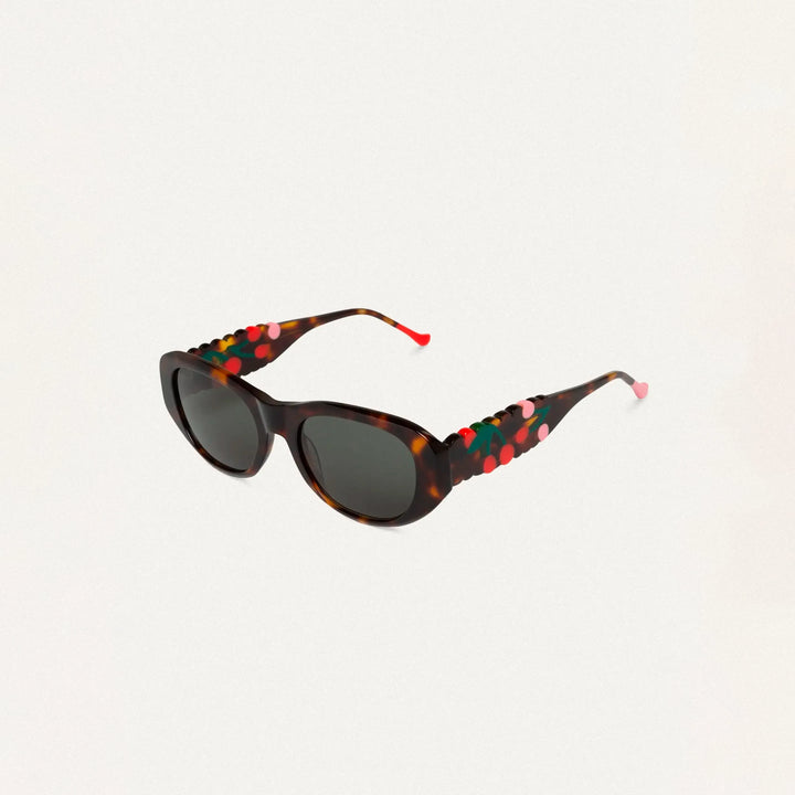 GAFAS DE SOL - Compañía Fantástica, Marrones con estampado Guinda