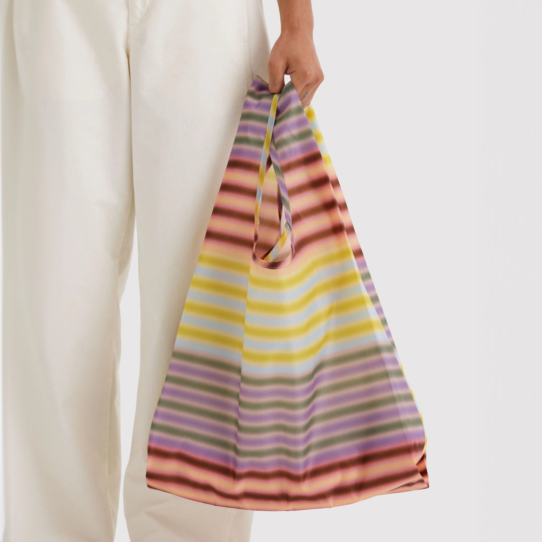 TOTE BAG - Baggu, Gradient Stripe Multi Standard
