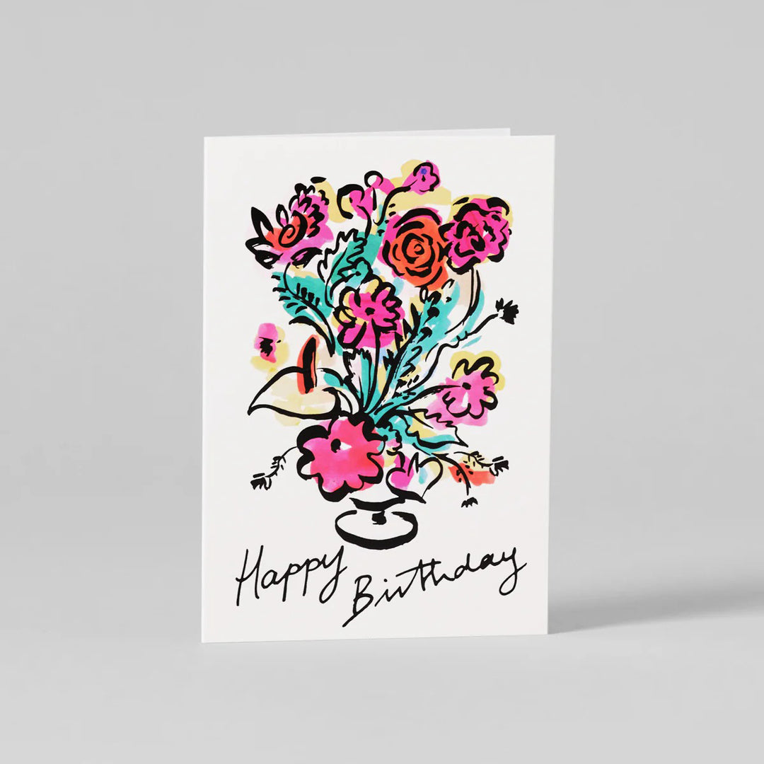 GREETING CARD - Wrap Magazine, Hooray Champagne