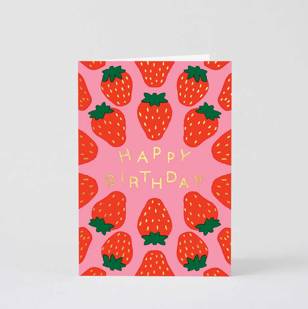 GREETING CARD - Wrap Magazine, Hooray Champagne