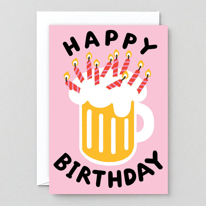 TARJETA FELICITACIÓN - Wrap Magazine, Happy Birthday Beer