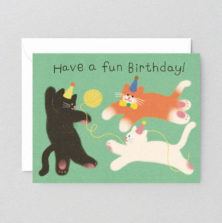 GREETING CARD - Wrap Magazine, Birthday Dog