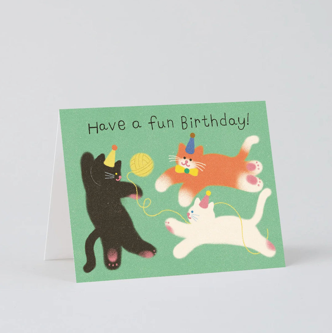 GREETING CARD - Wrap Magazine, Birthday Dog