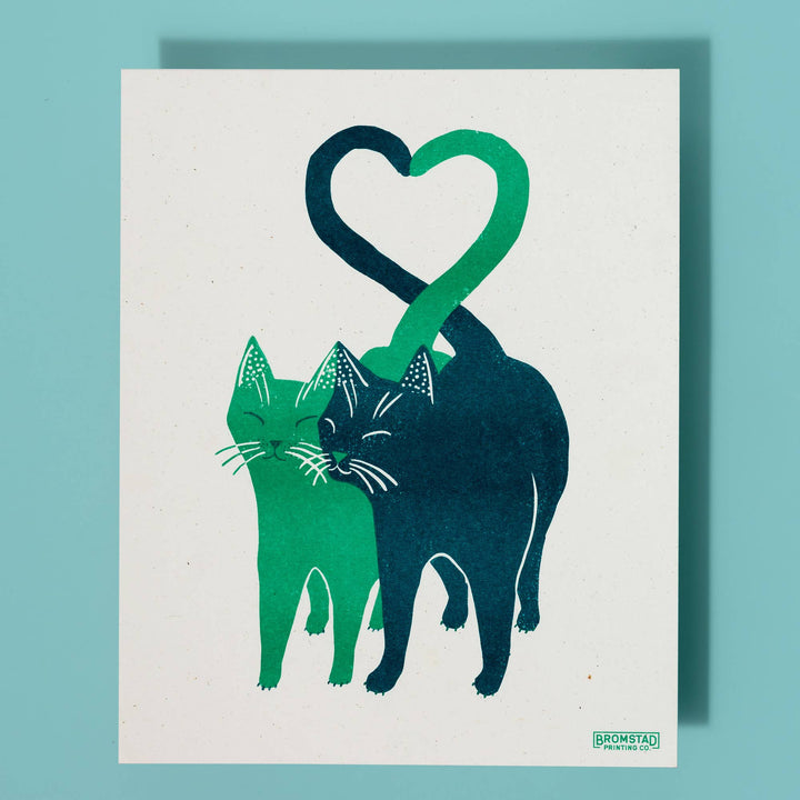 ILUSTRACIÓN - Bromstad Printing Co., Love Cats