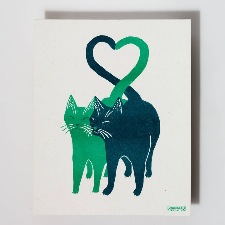 ILUSTRACIÓN - Bromstad Printing Co., Love Cats