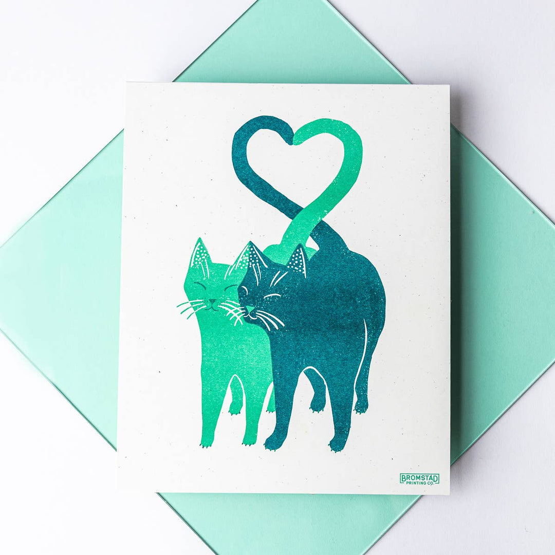 ILUSTRACIÓN - Bromstad Printing Co., Love Cats