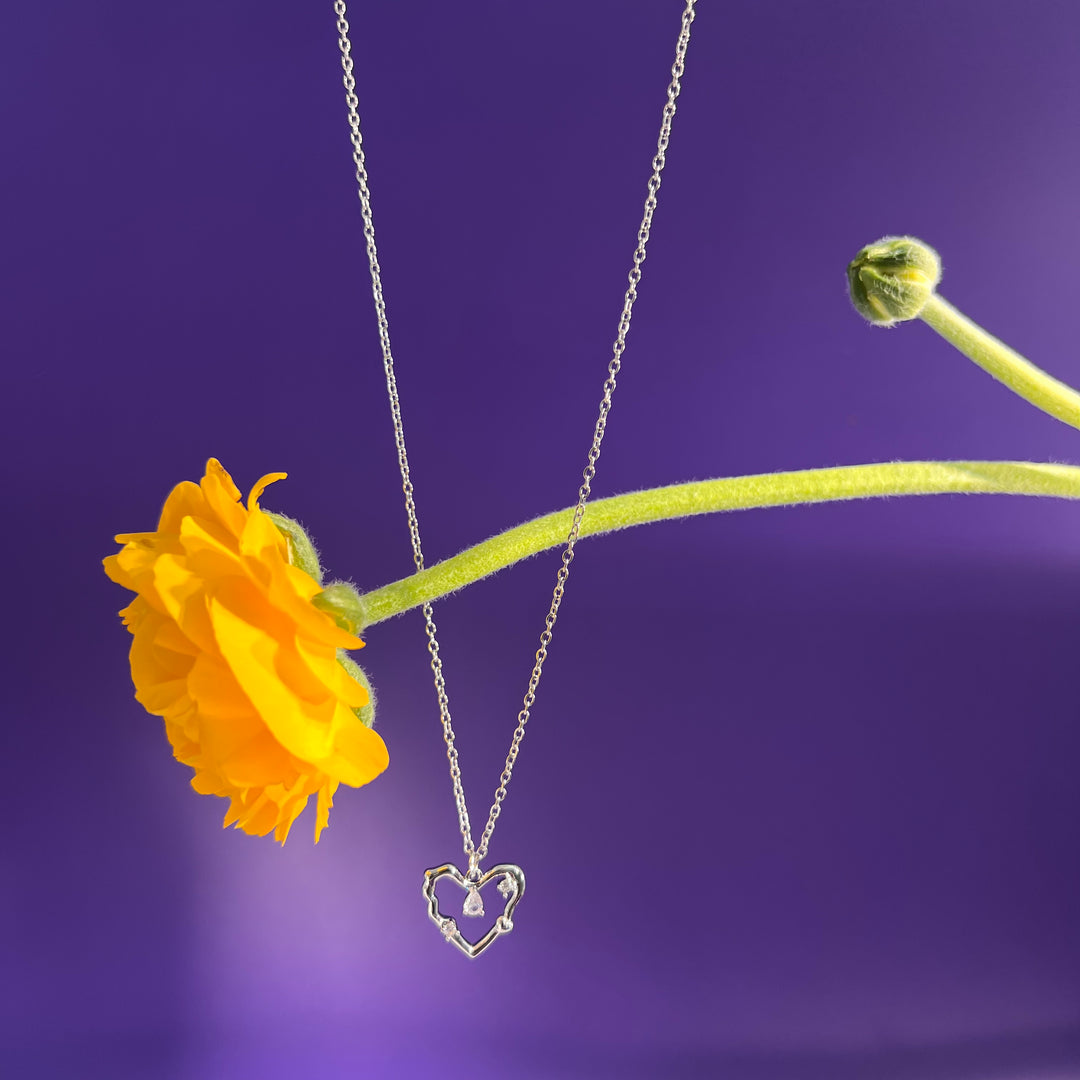 COLLAR - Terami, Corazón Zirconia