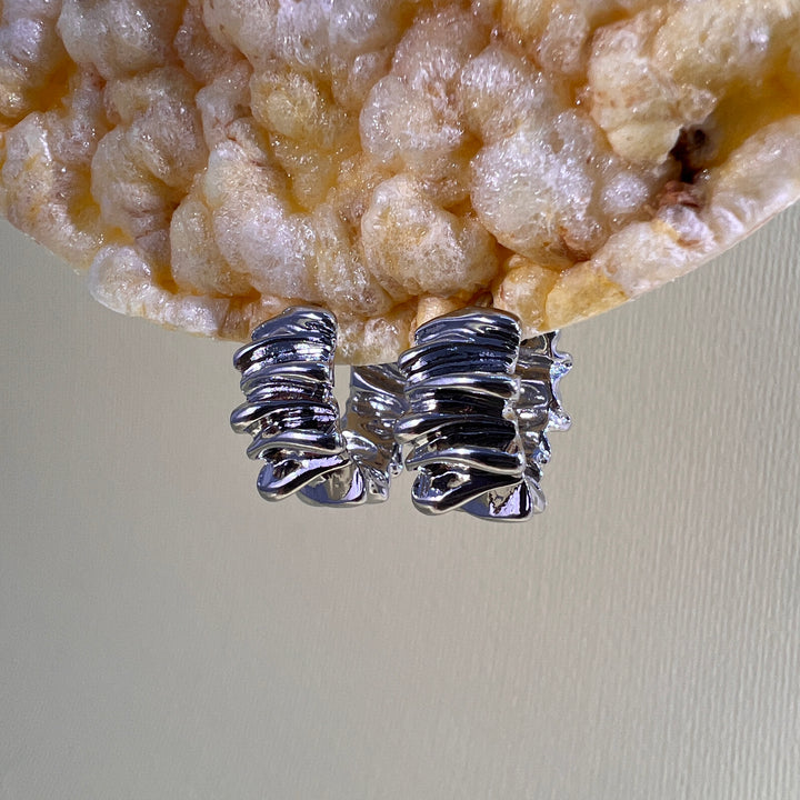 PENDIENTES - Terami, Arrecife mini plata
