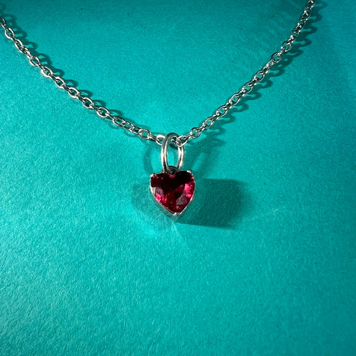 COLLAR - Terami, Ocean Heart Red